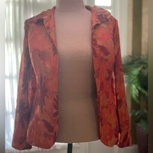 Women’s Size 12 Lafayette 148 New York Floral Blazer